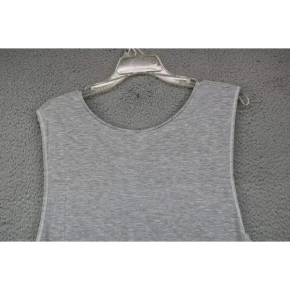 We the Free Women's Open Side Tank Top-Size Large-Rayon-Gray - Picture 8 of 9